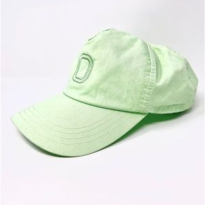 Overtime Hat OT Green Cap O Logo Embroidered Womens Hat RN#160909
